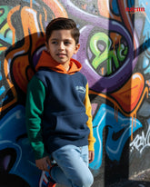 Color Block Hoodie For Boys & Girls