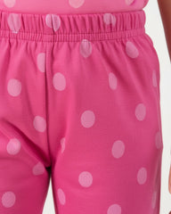 Candy Pink Matching Boys & Girls Pajama set