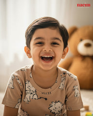 Little Cub Safari Matching Boys & Girls Pajama Set