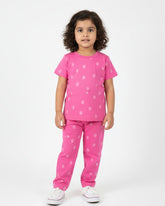 Candy Pink Matching Boys & Girls Pajama set