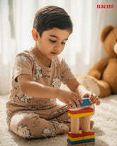 Little Cub Safari Matching Boys & Girls Pajama Set