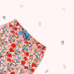 Happy Treats Unisex Kids Pajama Set - Night Dress