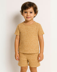 Jungle Friends Coords Set | Unisex Prints for Kids | Cotton 220 GSM