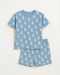 Moonlight Dreams Coords Set | Unisex Prints for Kids | Cotton 220 GSM