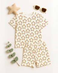 Starlight Explorer Coords Set | Unisex Prints for Kids | Cotton 220 GSM