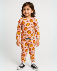 Citrus Pop Unisex Kids Pajama Set - Night Dress