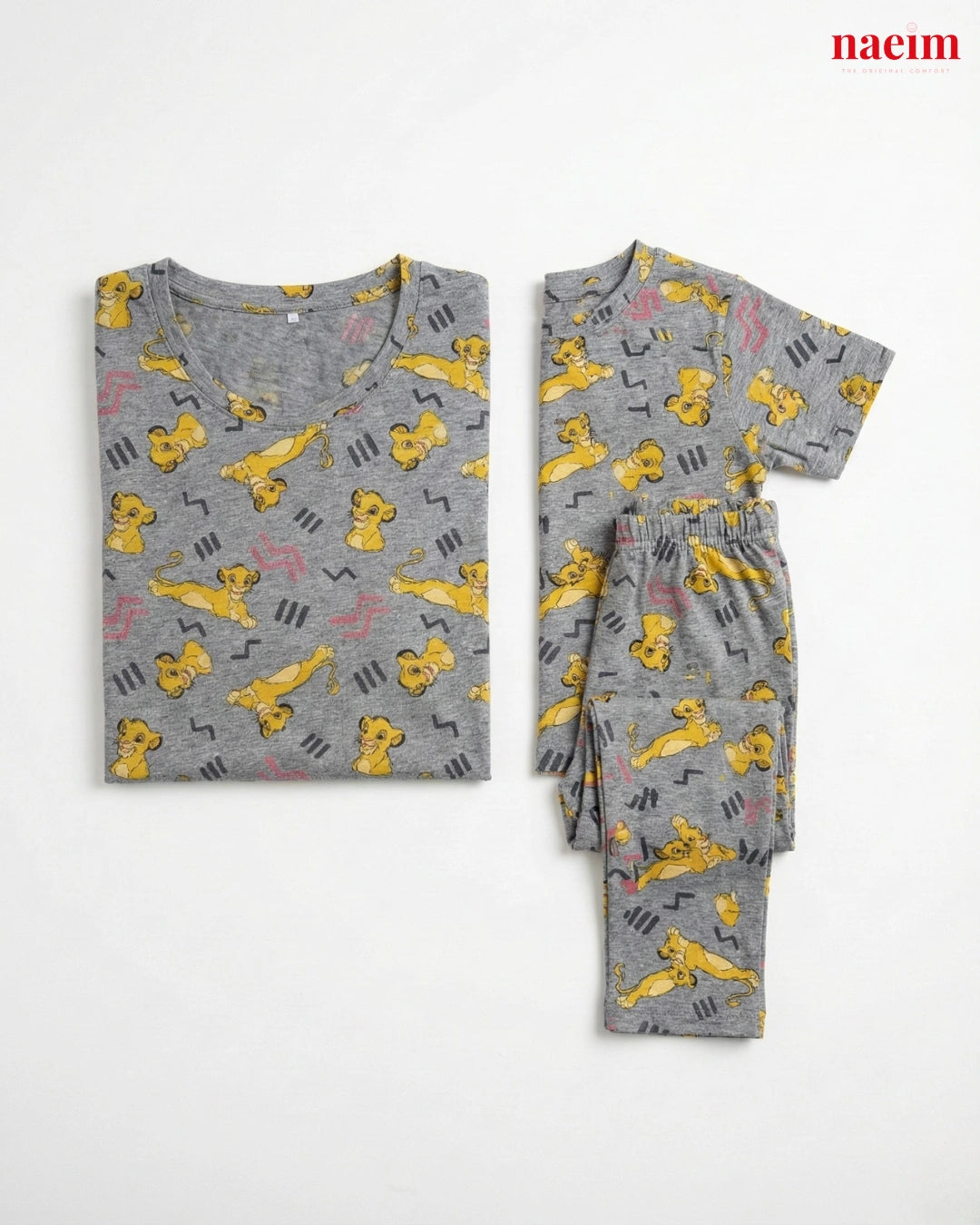 Mother & Kid Animal Print Twinning Pajama Set