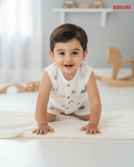 Muslin Jabla & Shorts set - Car