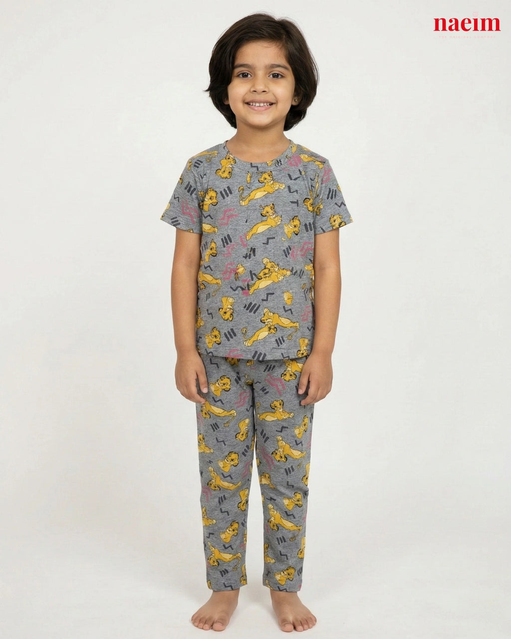 Mother & Kid Animal Print Twinning Pajama Set