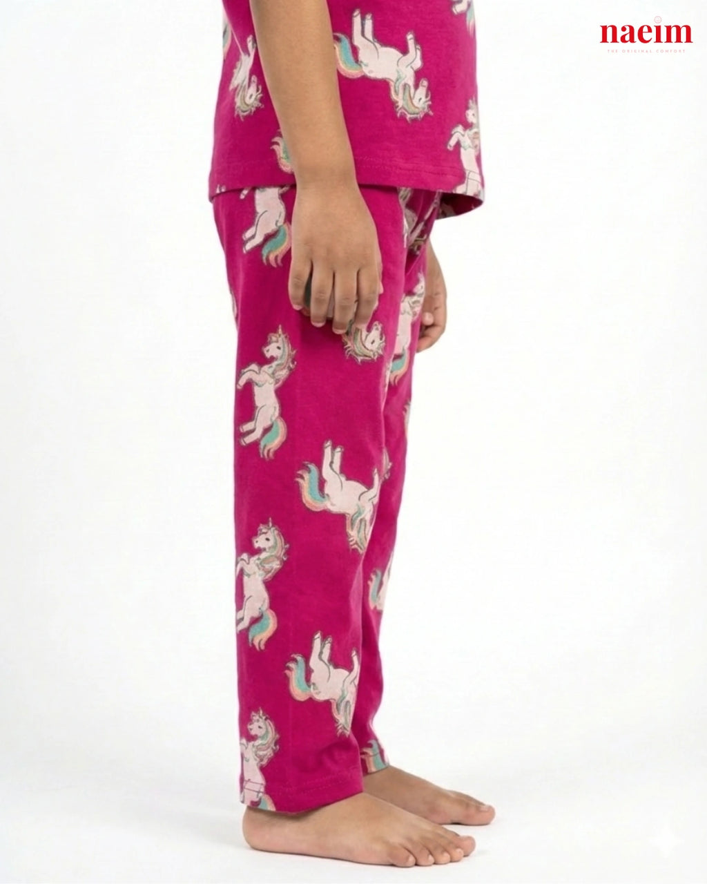 Unicorn Print Mother & Child Twinning Pajama Set