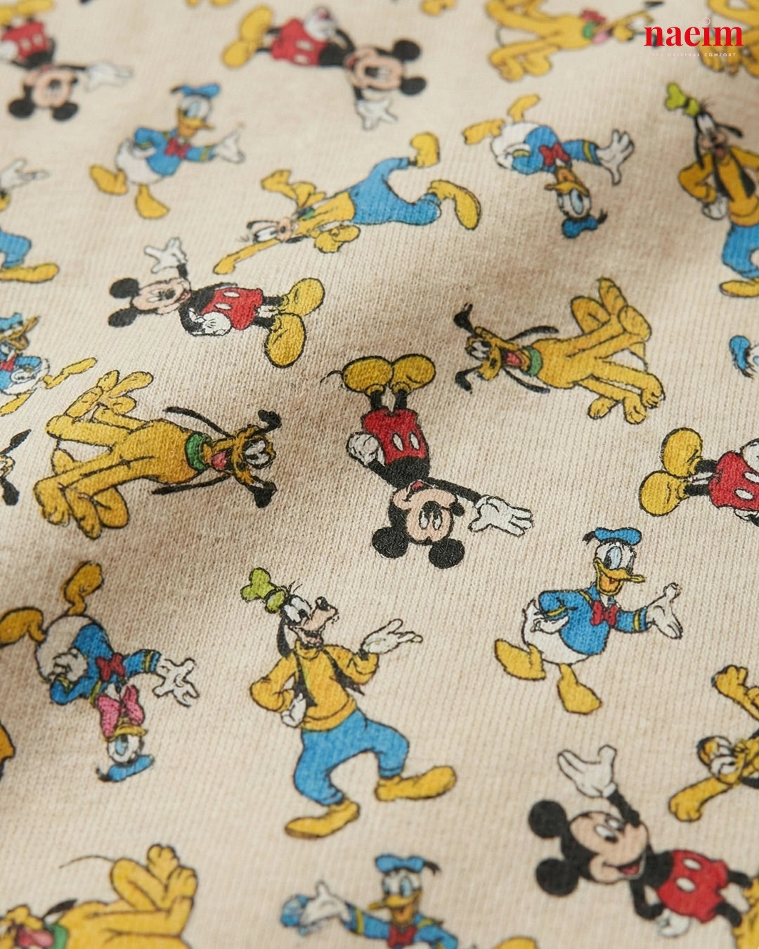 Cartoon Print Mother & Kid Twinning Pajama Set