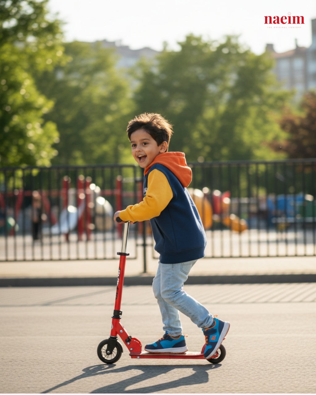 Color Block Hoodie For Boys & Girls