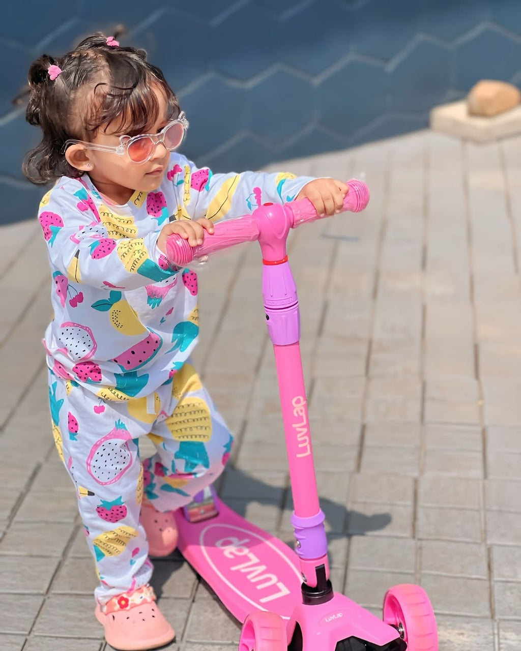 Tutti Frutti Unisex Kids Pajama Set - Night Dress