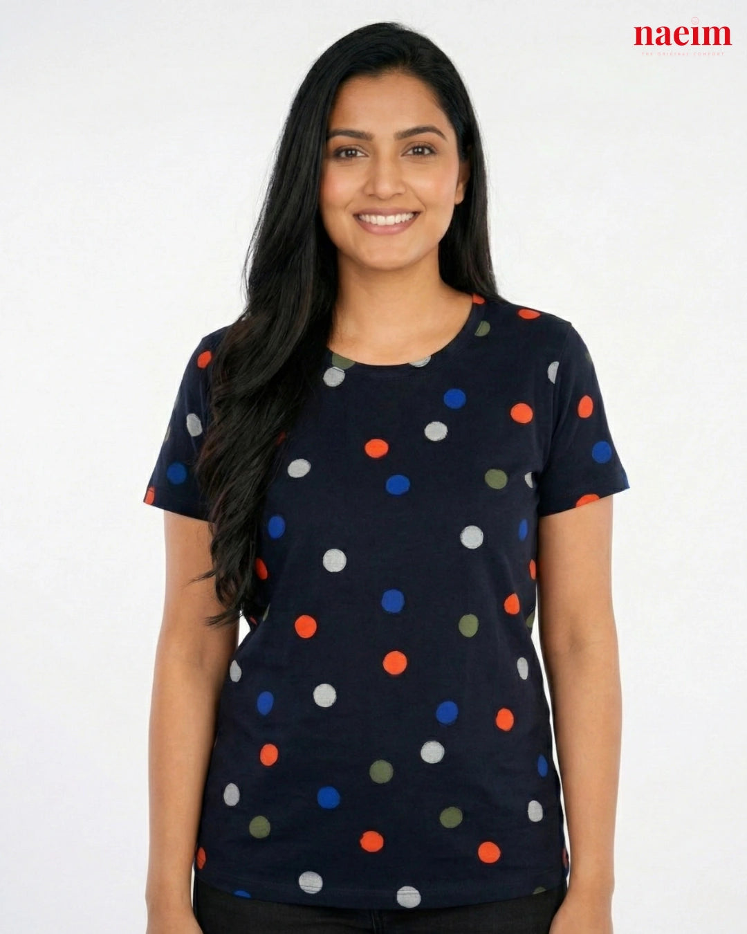 Matching Mother & Kid Polka Dot Night Suit