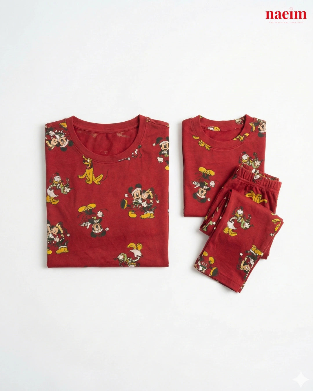 Mom and Me Cartoon Matching Night Suit