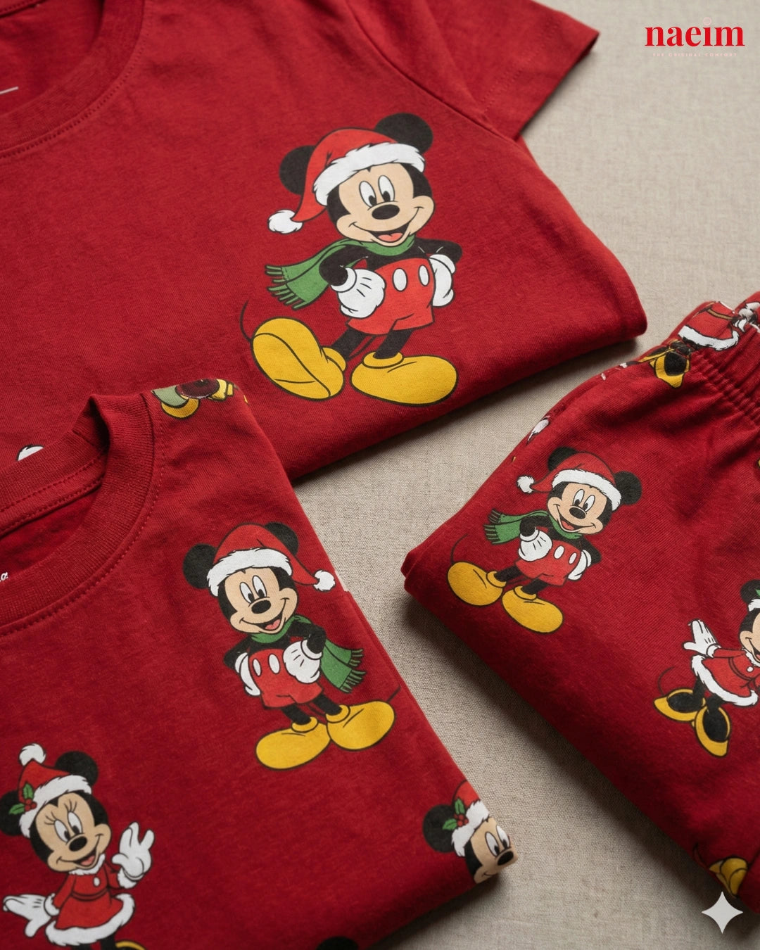 Mom and Me Cartoon Matching Night Suit