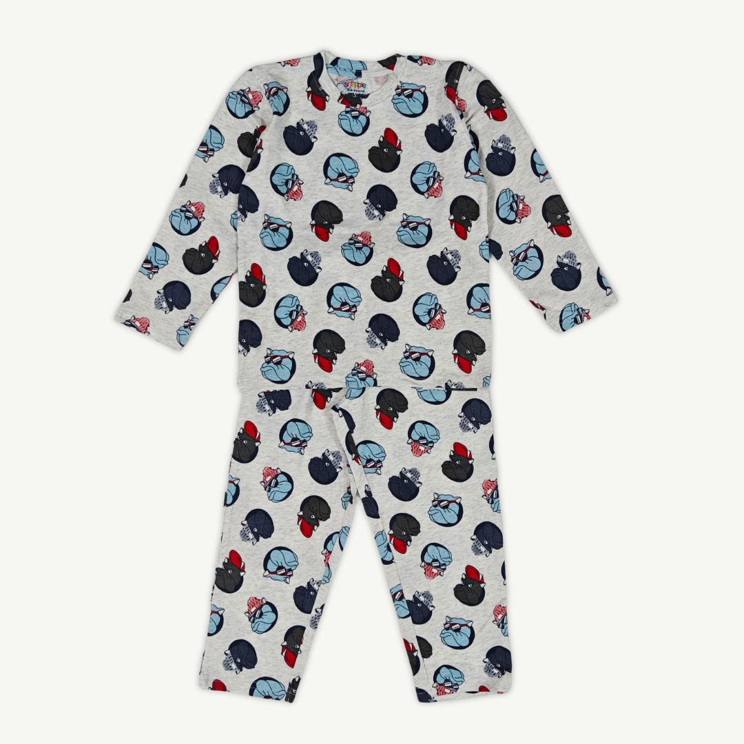 Happy Treats & Dog Squad Unisex Pajama Set - Night Dress