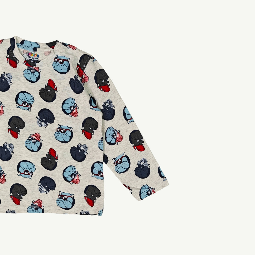 Dog Squad Unisex Kids Pajama Set - Night Dress