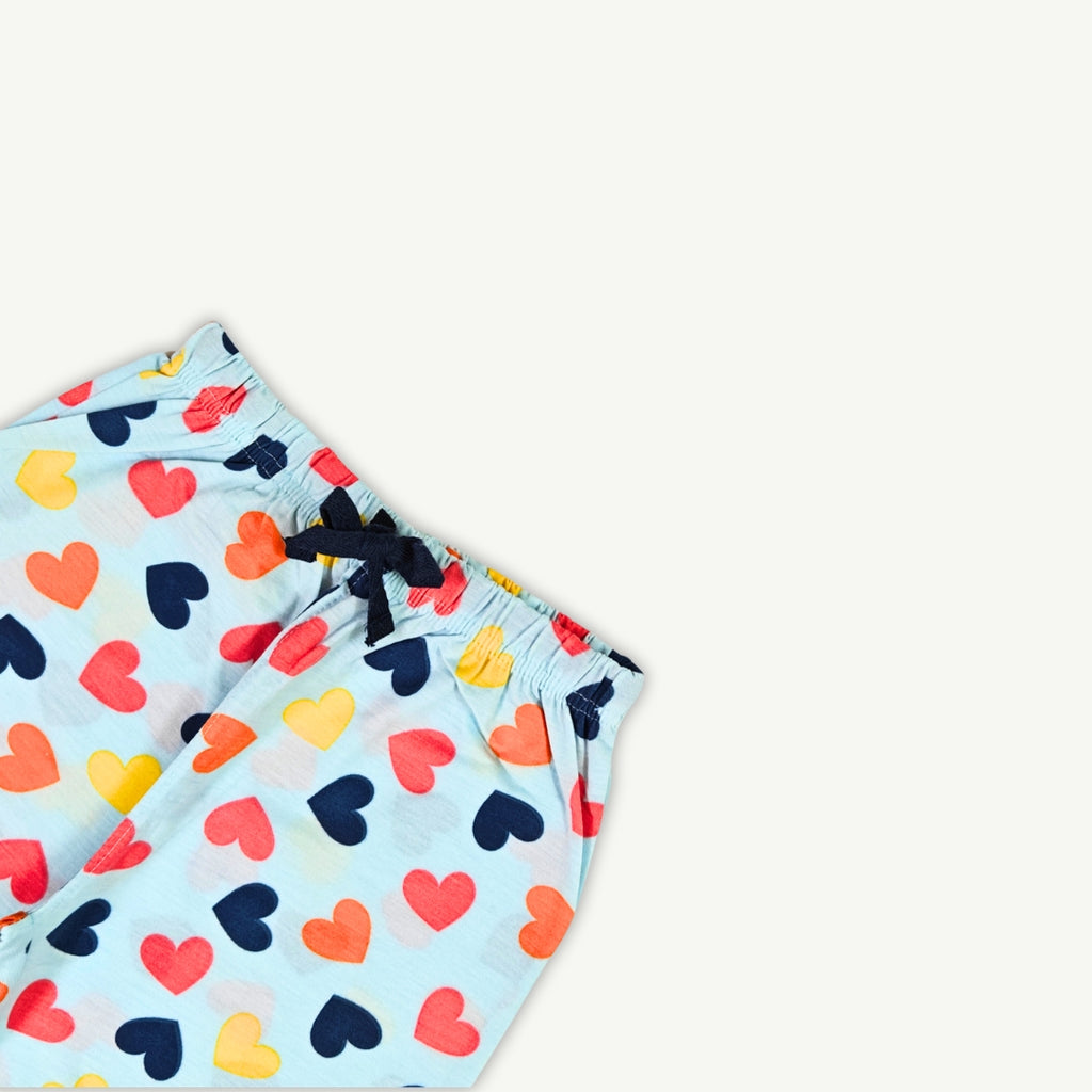 HeartBurst Unisex Kids Pajama Set - Night Dress