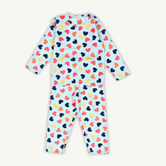 HeartBurst Unisex Kids Pajama Set - Night Dress