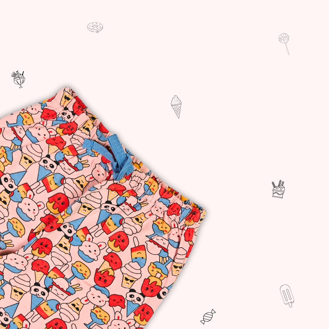 Happy Treats Unisex Kids Pajama Set - Night Dress