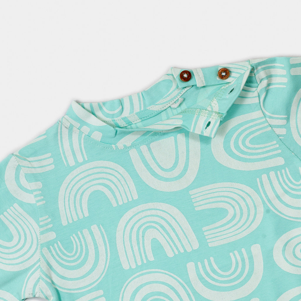 Night Dress for Childrens - Night Dress Kidswear - Mint