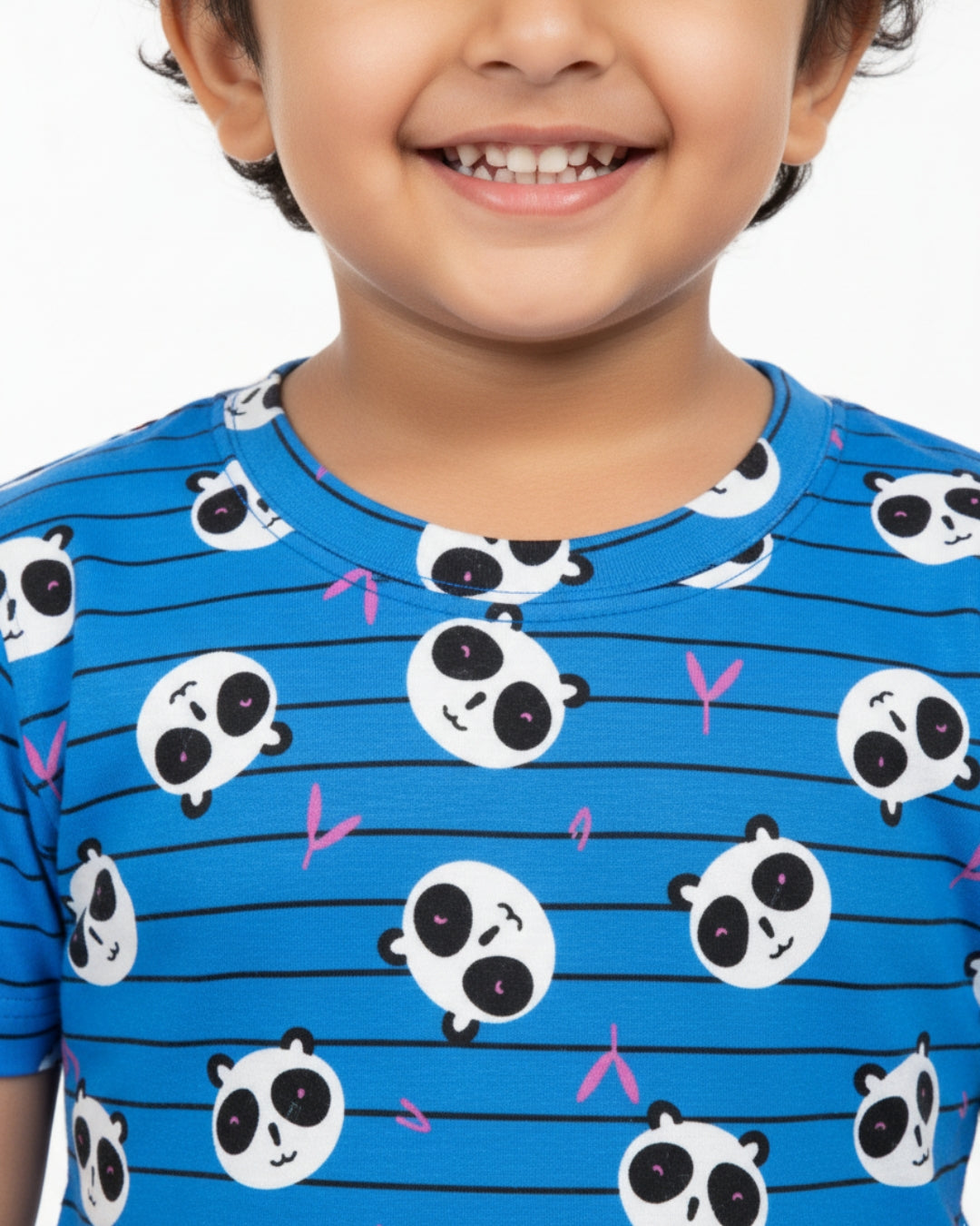 Panda Pop Kids Unisex Pajama Set - Night Dress