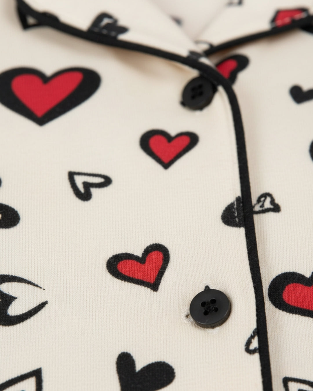 Sweetheart Dreams Pajama Set (Half-sleeve) | 200 GSM