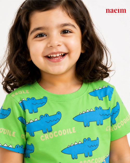 Crocodile Creek Adventure Boys & Girls Pajama Set