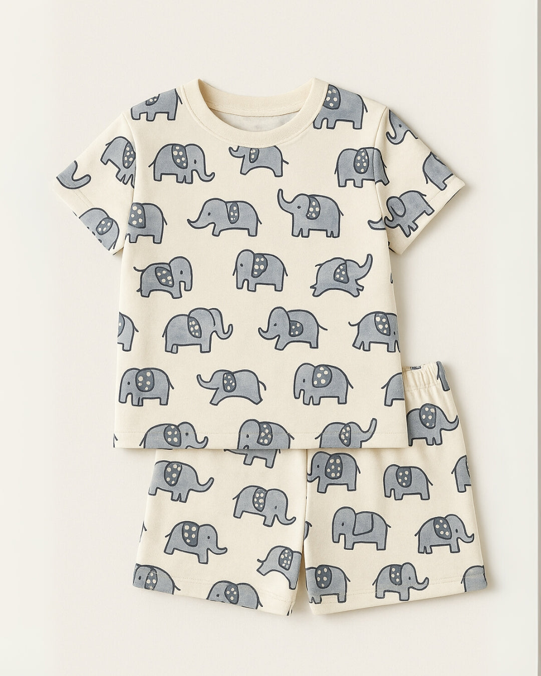 Little Trunk Tales Coords Set | Unisex Prints for Kids | Cotton 220 GSM