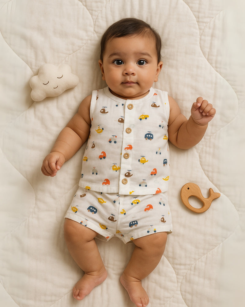 Muslin Jabla & Short