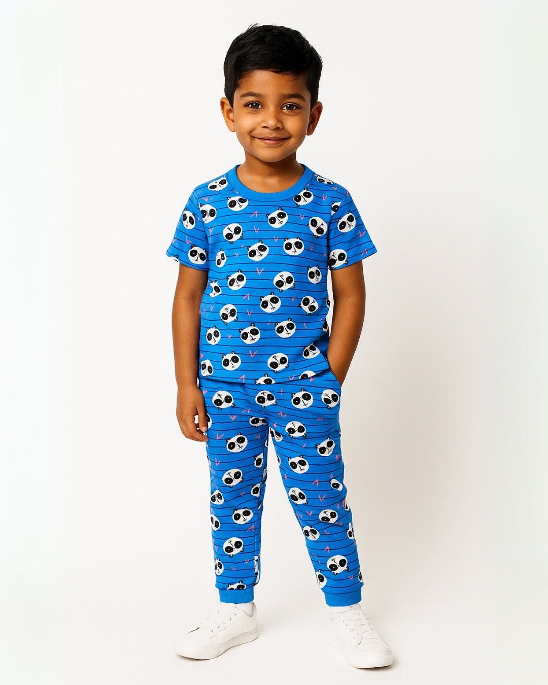 Panda Pop Kids Unisex Pajama Set - Night Dress