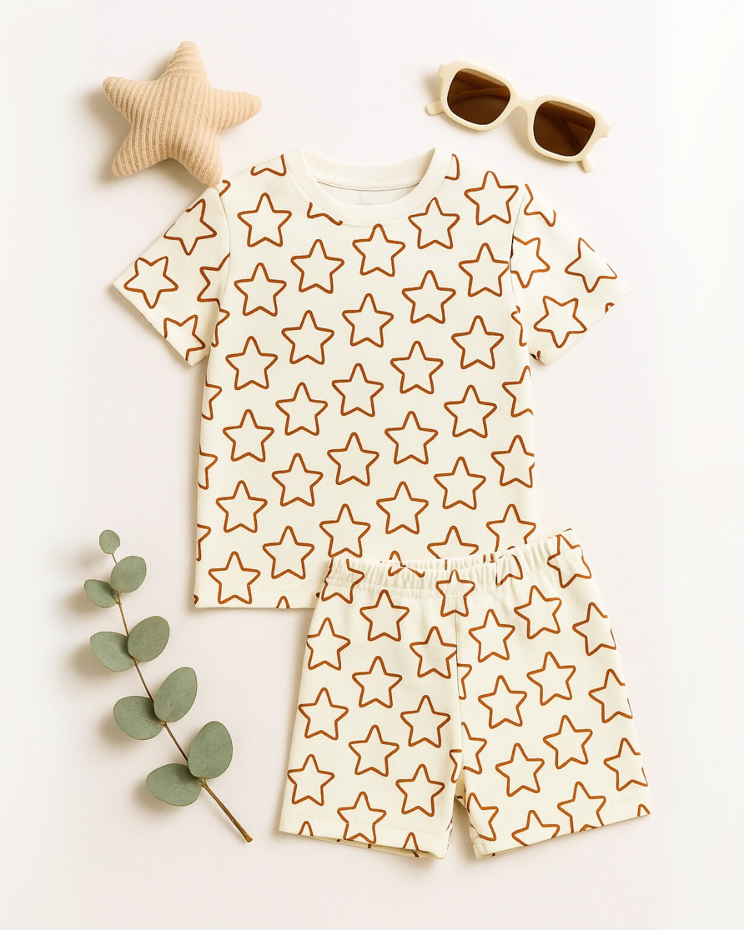Starlight Explorer Coords Set | Unisex Prints for Kids | Cotton 220 GSM