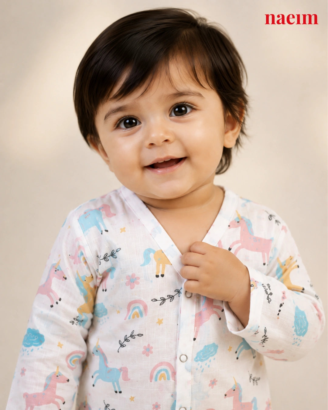 Pack of 5 Muslin Full Sleeve Night Suit Sets for Babies | 100% Cotton Muslin Pajama Combo | Soft All-Season Baby Sleepwear