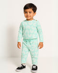 Minty Arches Unisex Kids Pajama Set - Night Dress