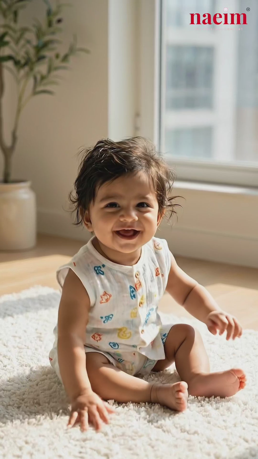 Muslin Jabla & Shorts set - Baby