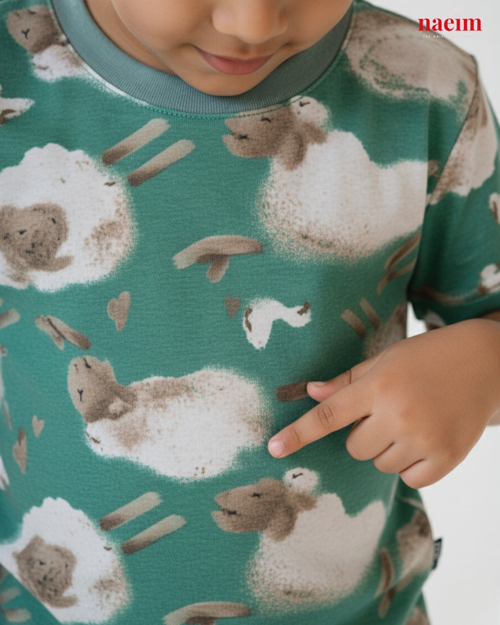 Kids' Co-ord Cotton T-Shirt & Shorts Set| Goat