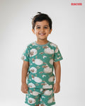 Kids' Co-ord Cotton T-Shirt & Shorts Set| Goat